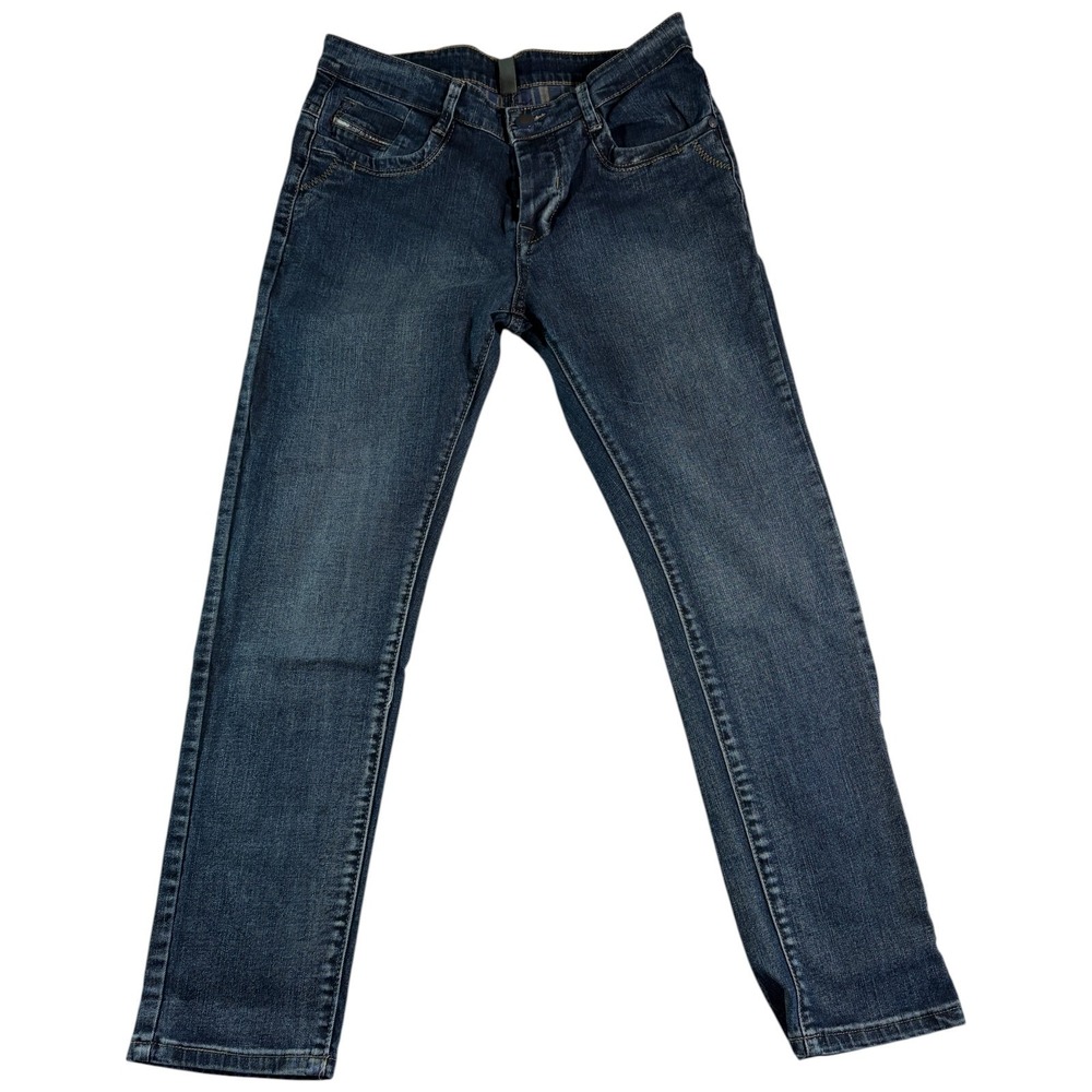 VTG Diesel Slim Fit Jeans Mens 32 Blue Indigo Stretch Straight Distressed Y2K
